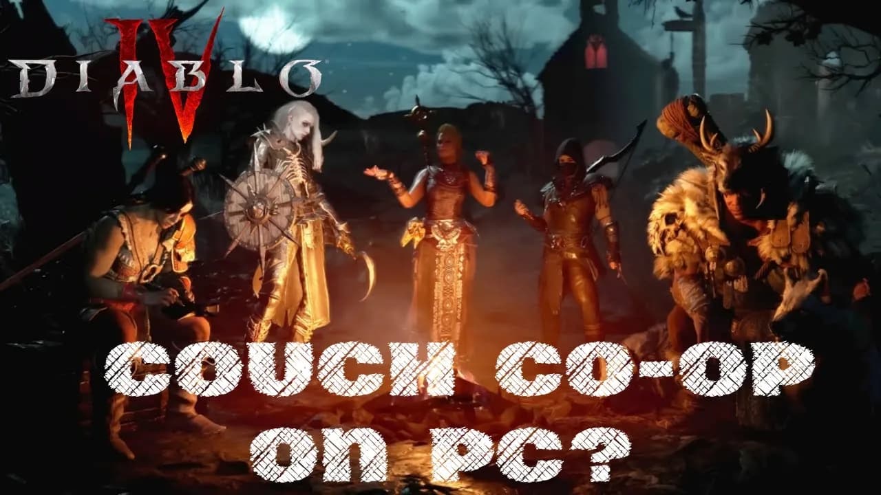 Couch co-op na PC w Diablo 4: Dlaczego to niemożliwe?