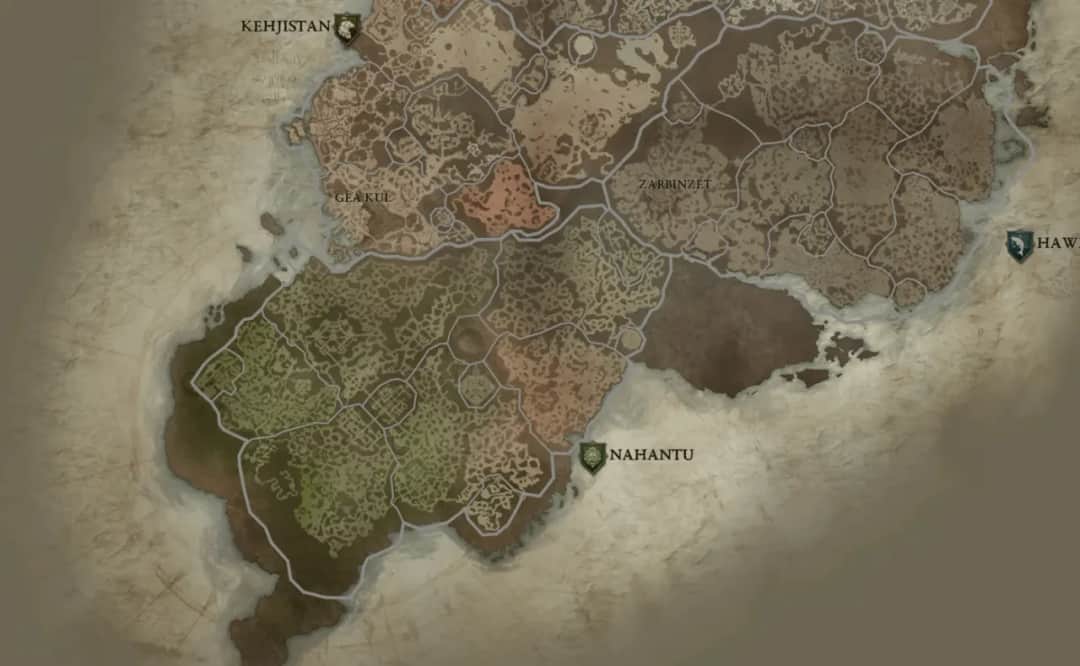 Mapa świata w Diablo 4 - co już wiemy o lokacjach?