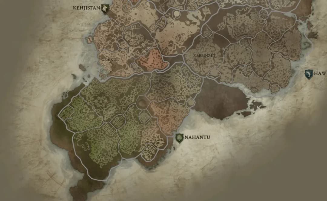 Mapa świata w Diablo 4 - co już wiemy o lokacjach?