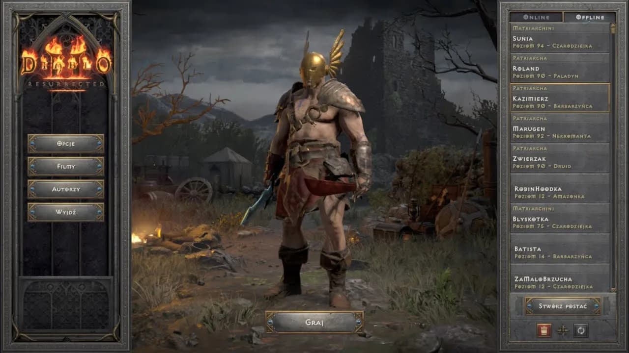 Najlepsza postać w Diablo 2 Resurrected – wybierz mądrze i uniknij błędów