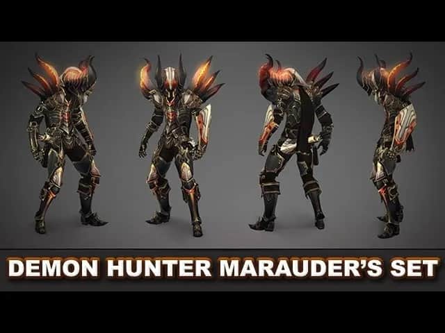 Zestaw Maruderera dla łowcy demonów w Diablo 3