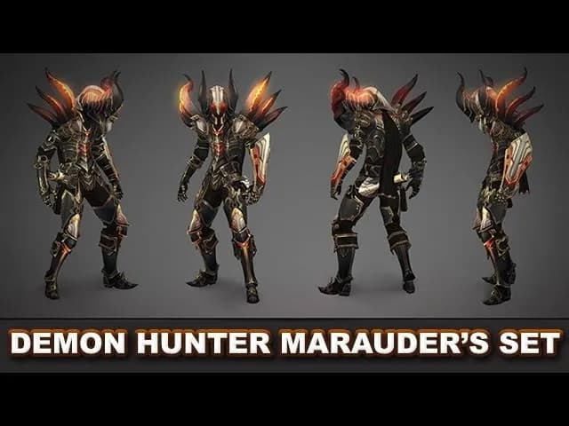 Zestaw Maruderera dla łowcy demonów w Diablo 3