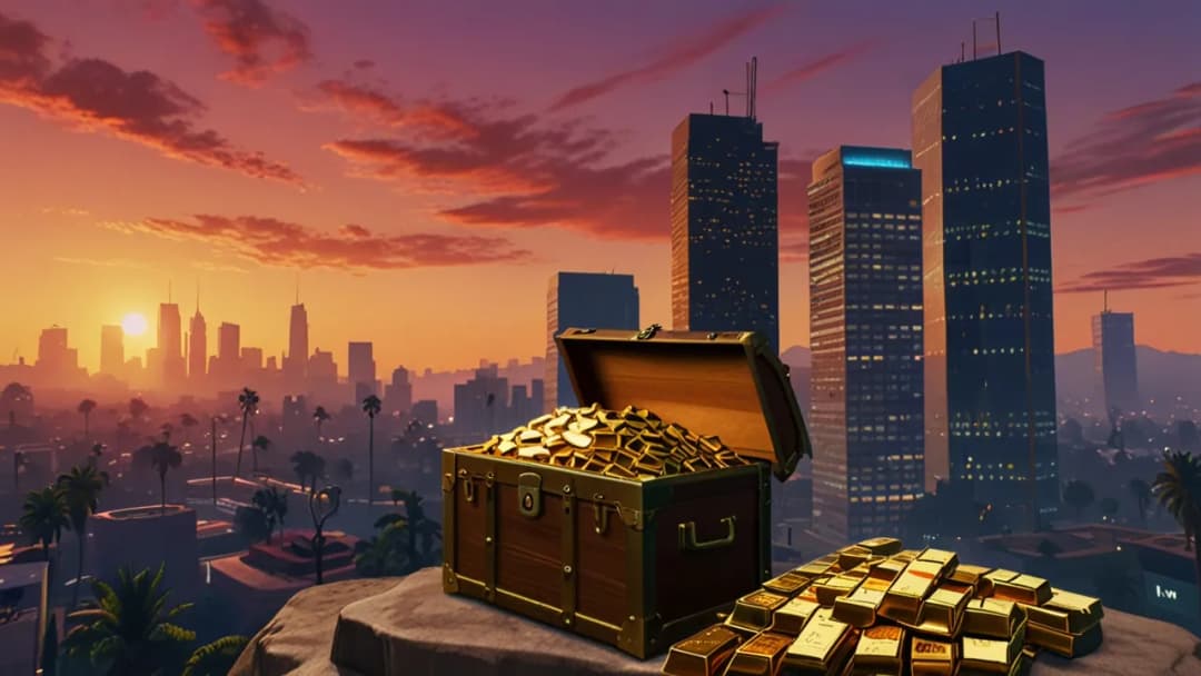 Jak łatwo zostać wirtualnym milionerem dzięki skarbom GTA Online?
