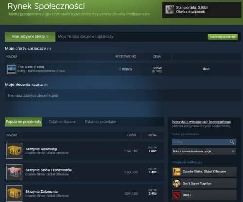 Jak odblokować rynek Steam i uniknąć problemów z handlem przedmiotami