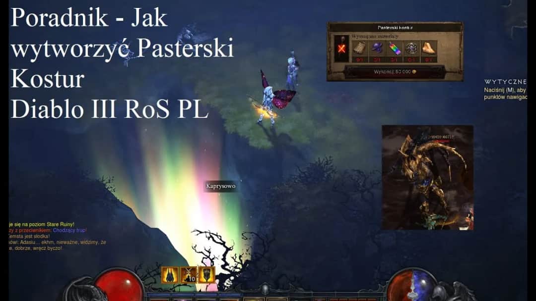 Kostur Pastora - legendarny easter egg w Diablo 3