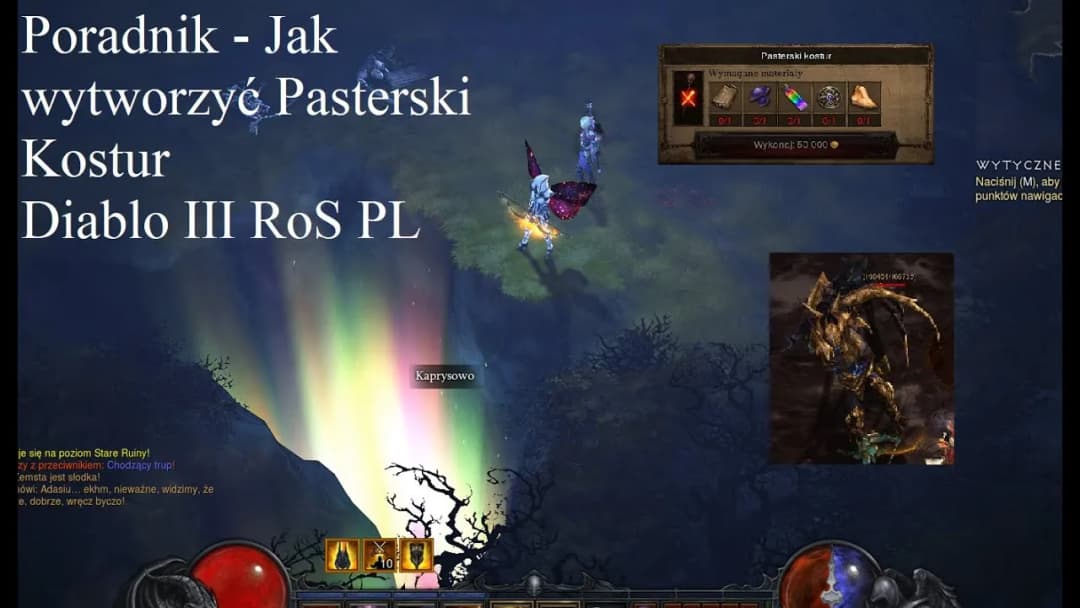 Kostur Pastora - legendarny easter egg w Diablo 3