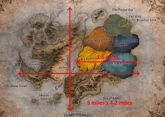 Mapa Sanctuarium w Diablo - przewodnik dla graczy