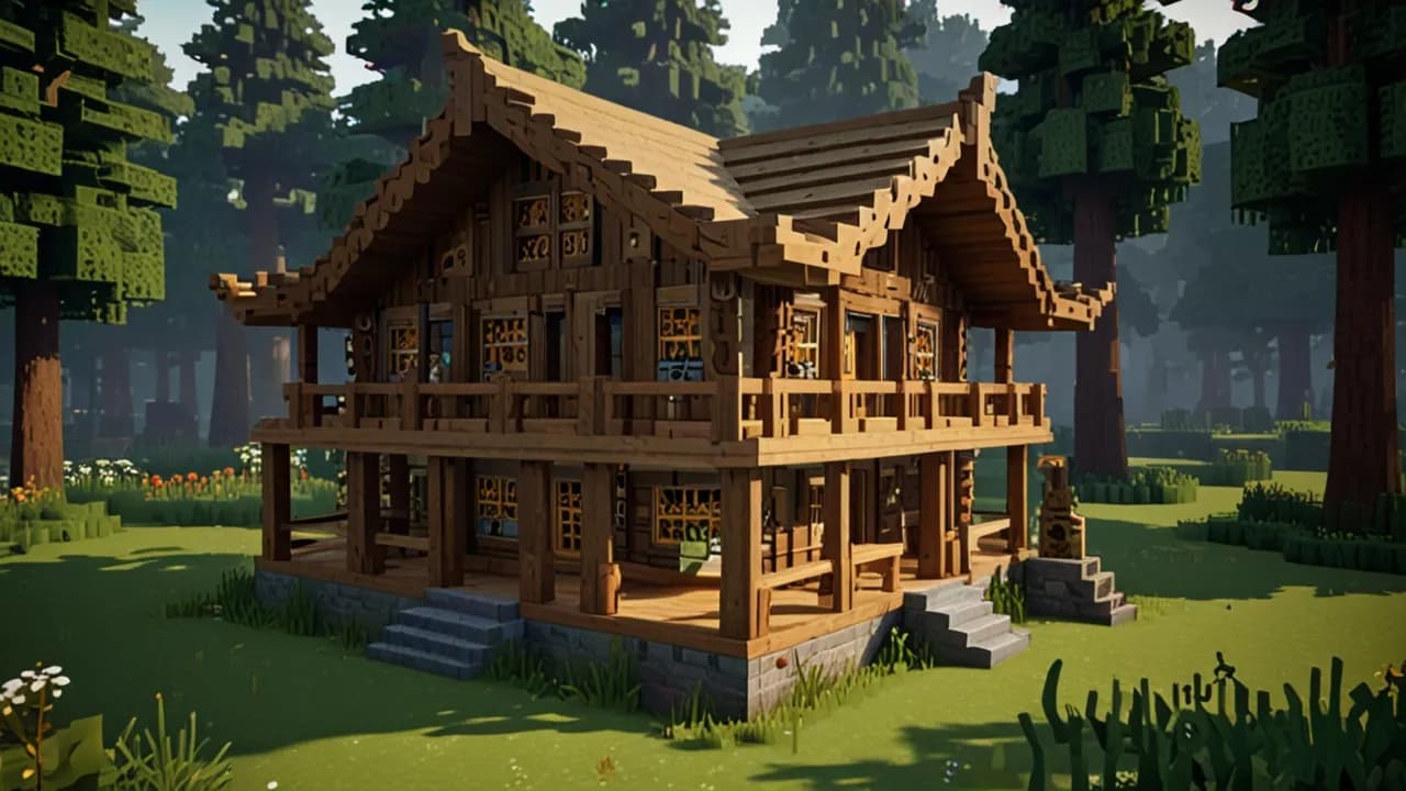 Jak zbudować imponujący dom z drewna w świecie Minecraft? Rady